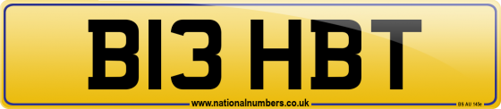 B13 HBT