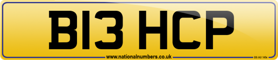 B13 HCP