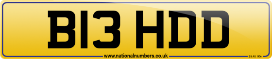 B13 HDD