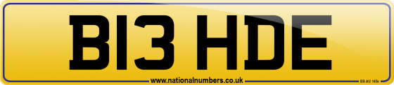 B13 HDE