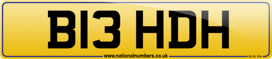 B13 HDH