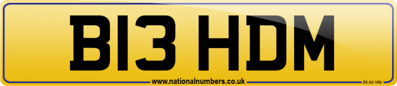 B13 HDM
