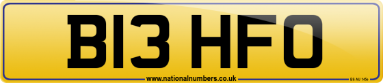 B13 HFO