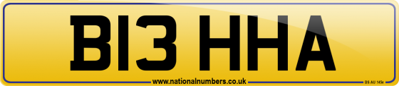 B13 HHA