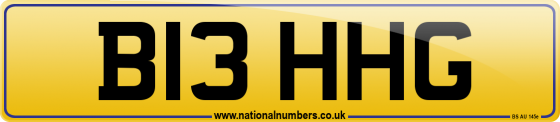 B13 HHG