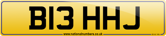 B13 HHJ
