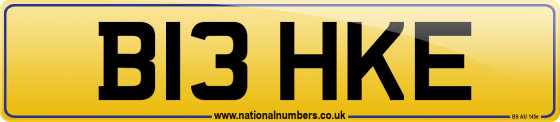 B13 HKE