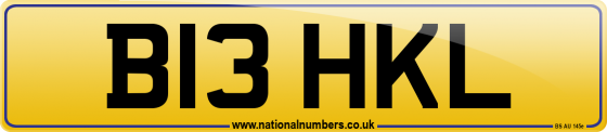 B13 HKL