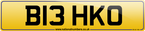 B13 HKO
