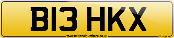 B13 HKX