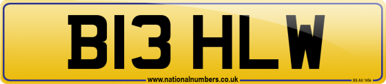 B13 HLW