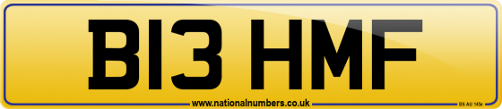 B13 HMF