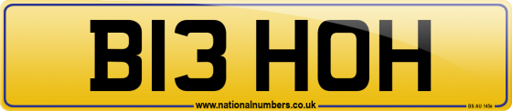 B13 HOH