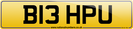 B13 HPU
