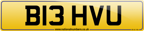 B13 HVU