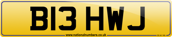 B13 HWJ