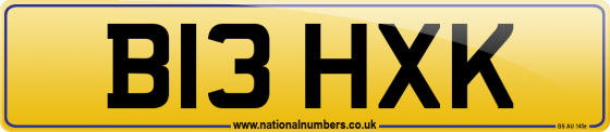 B13 HXK