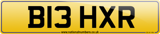 B13 HXR