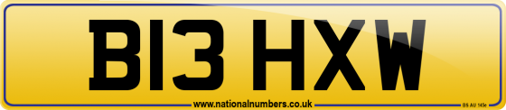 B13 HXW