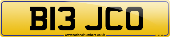 B13 JCO