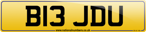 B13 JDU