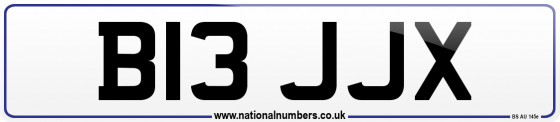 B13 JJX
