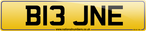B13 JNE