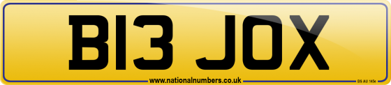 B13 JOX