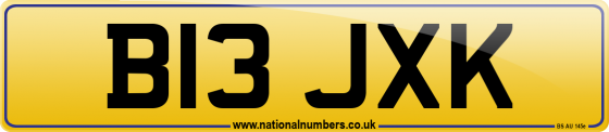 B13 JXK