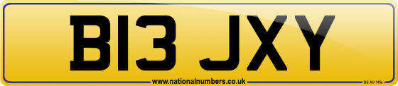 B13 JXY