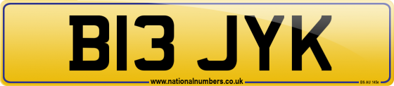 B13 JYK