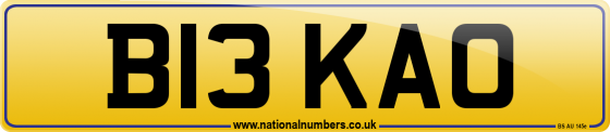 B13 KAO