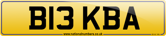 B13 KBA