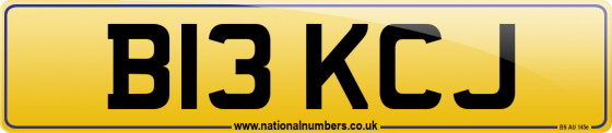 B13 KCJ