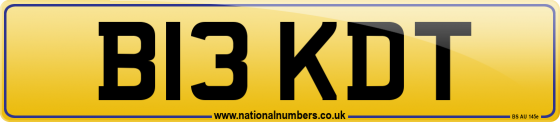 B13 KDT