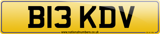 B13 KDV