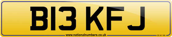 B13 KFJ