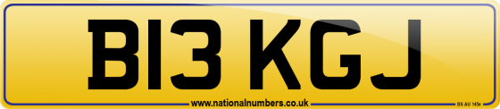 B13 KGJ