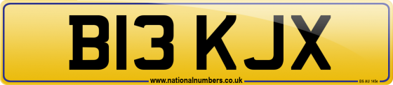 B13 KJX