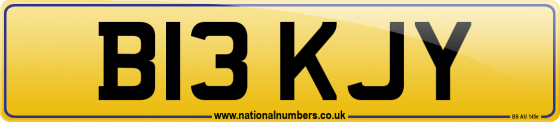 B13 KJY