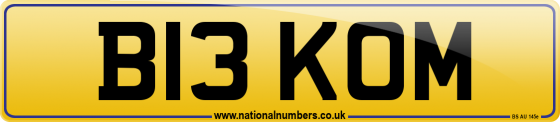 B13 KOM