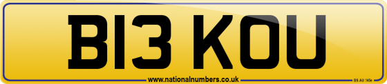 B13 KOU