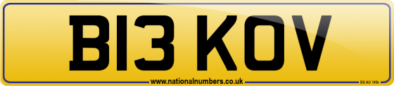 B13 KOV
