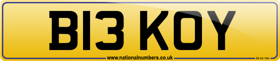 B13 KOY