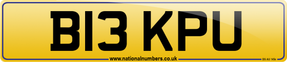 B13 KPU