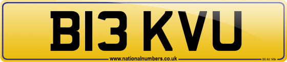 B13 KVU