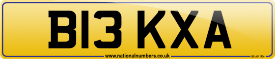 B13 KXA