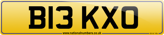 B13 KXO