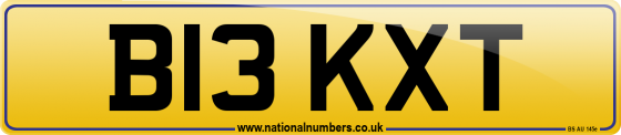 B13 KXT