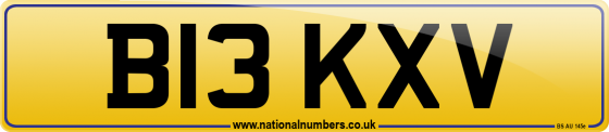 B13 KXV